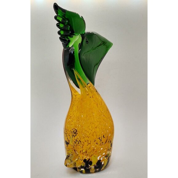 Murano Style Hand-Blown Glass Toucan Figurine - Picture 5 of 10